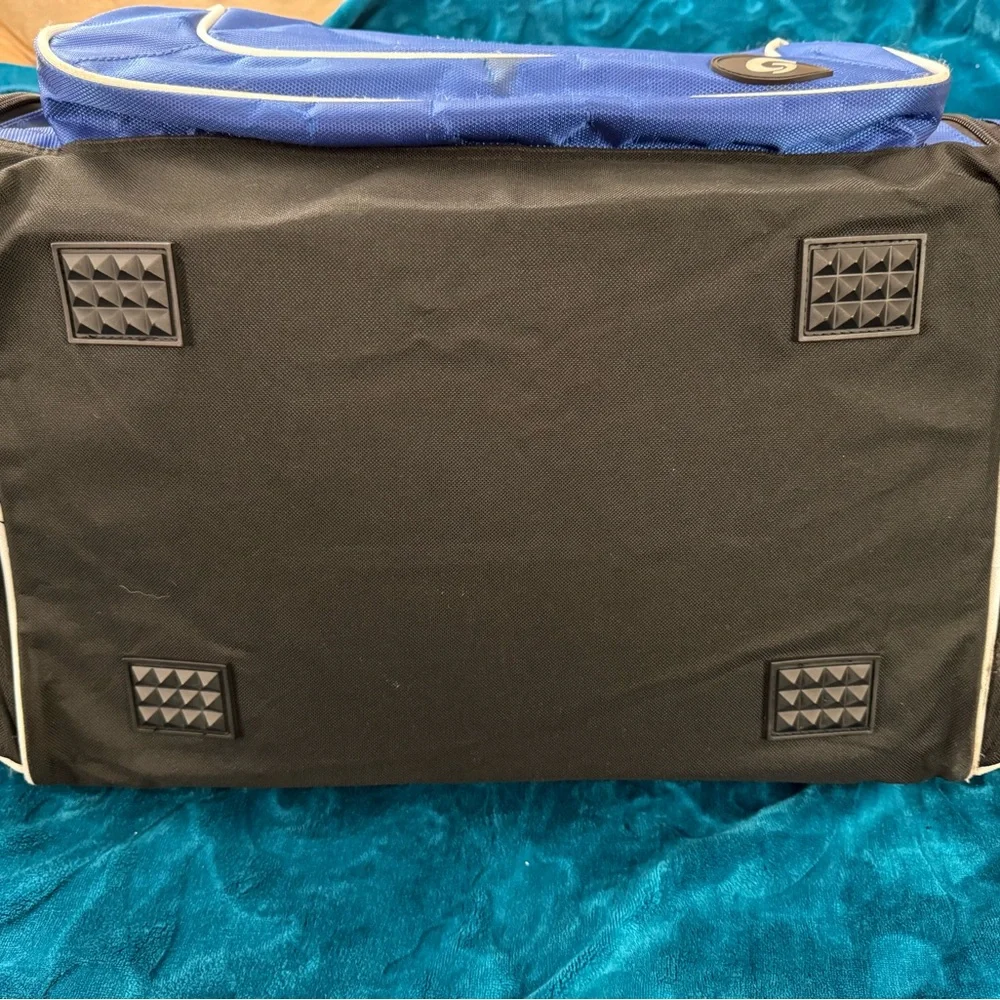 University Of Kansas Jayhawks Blue 22” Canvas Duffle Bag